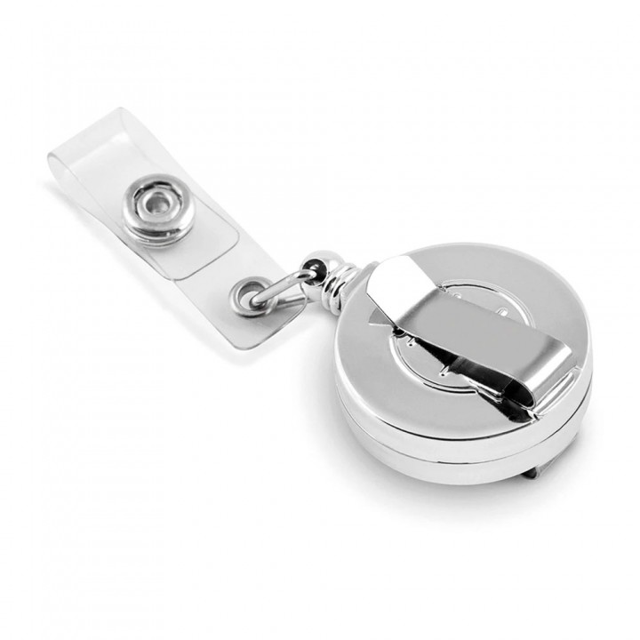 Gümüş Metal Logo Baskılı Promosyon Yoyo Kartlık